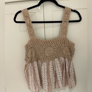 tularosa french mauve top